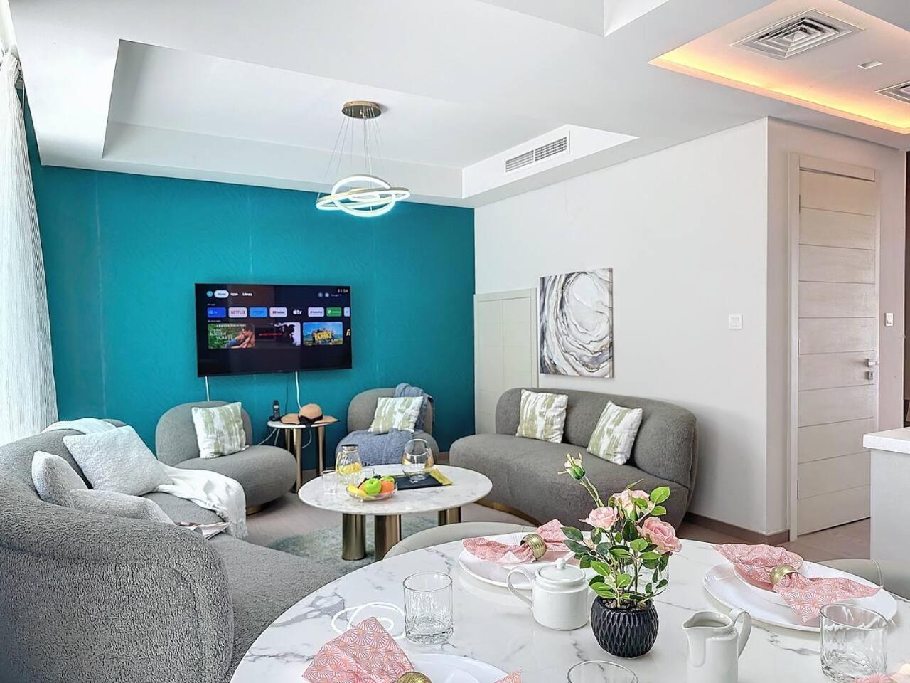 Key View - Aquilegia Villa, Damac Hills Dubai Bagian luar foto